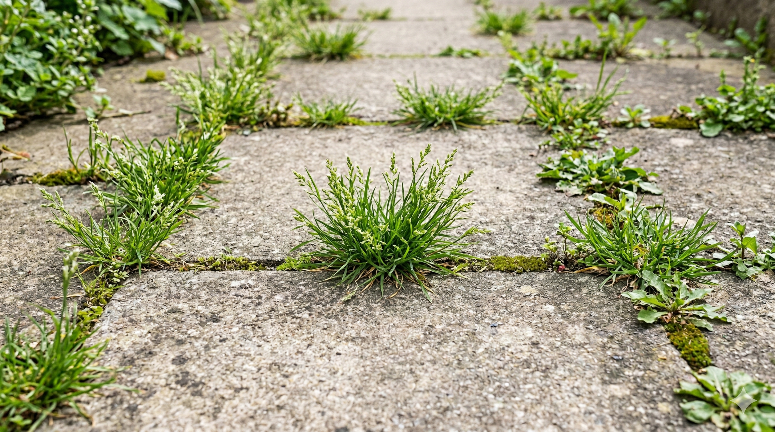Liście wiechliny rocznej – miękkie źdźbła i tępo zakończona końcówka